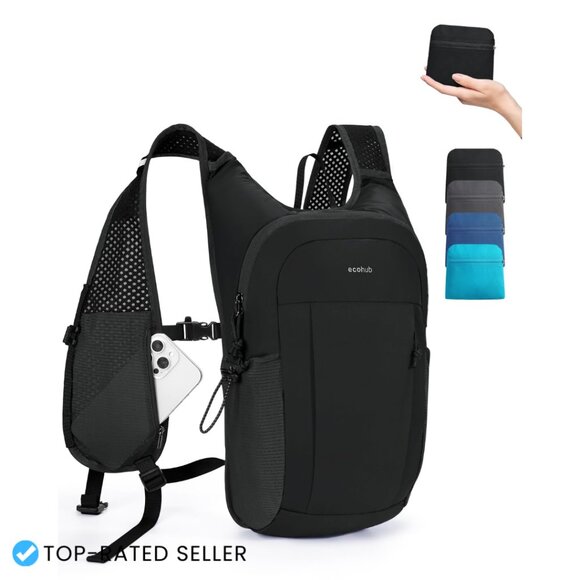 Lightweight Packable Hiking Daypack with Chest Strap Water Resistant Travel main image 5